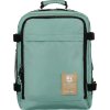 Peterson Tyrkysový prostorný cestovní batoh s USB portem