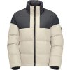 Béžovo-černá dámská péřová bunda Jack Wolfskin 365 Fearless Down Jkt W