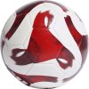 Bílo-červený fotbalový míč adidas Tiro League FIFA Basic Ball