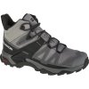 Světle šedé pánské kotníkové outdoorové boty Salomon X Ultra 4 Mid GTX