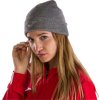 Šedá zimní čepice Joma Classic Beanie