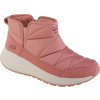 Růžové dámské zimní boty Skechers Bobs Sparrow 2.0 - Puffiez