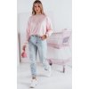 Světle modré džíny s jemným zdobením srdcí LOVENOVA