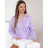 Lila dámský svetřík s límečkem VISTILLA