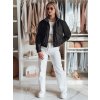 Černý dámský oversize bomber LUMINA (Velikost S)