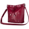 SOLIER červená dámská kabelka (Velikost ONE SIZE)