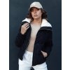 Černá dámská manšestrová bunda TRENDYGLAM