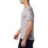 Světle šedé pánské tričko s krátkým rukávem Columbia CSC Basic Logo SS Tee (Velikost L)