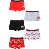 Sada 5 chlapeckých boxerek Avengers - červená/šedá/černá