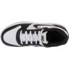 Bílo-černé pánské kožené tenisky Nike Ebernon Low Prem (Velikost 40)