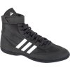 Černé pánské zápasové boty Adidas Combat Speed 4 (Velikost 41 1/3)