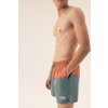 Korálovo-zelené pánské plavecké šortky Henderson
