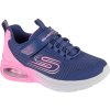 Modro-růžové dětské tenisky Skechers Microspec Max Advance - Fly 3