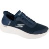 Tmavě modré dámské sportovní tenisky Skechers Slip-Ins: GO WALK Flex - Grand Entry (Velikost 36)