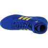 Modré pánské zápasnické boty Adidas HVC