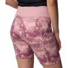 Růžové dámské sportovní šortky Columbia Boundless Trek 1/2 Tight (Velikost L)