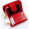 Rovicky Červená malá kožená peněženka V283