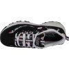 Černé kožené tenisky na platformě Skechers D'Lites-Blooming Fields (Velikost 35)
