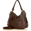 MARCO MAZZINI tmavě hnědá shopper kabelka (Velikost ONE SIZE)