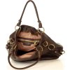 MARCO MAZZINI tmavě hnědá shopper kabelka (Velikost ONE SIZE)