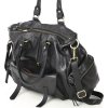 MARCO MAZZINI Černá prostorná taška (Velikost ONE SIZE)
