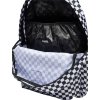 Bílo-černý kostkovaný batoh Vans Old Skool Check Backpack