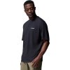 Černé pánské tričko s potiskem Columbia Cedar Trail Back Graphic Tee (Velikost L)