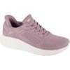 Růžové dámské tenisky Skechers Slip-Ins: BOBS Sport Squad Chaos - Current Muse