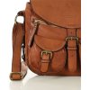 MARCO MAZZINI Dámská kožená brašna - camel (Velikost ONE SIZE)