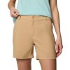 Béžové dámské sportovní šortky Columbia Leslie Falls Short II