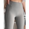 Šedé dámské sportovní legíny