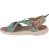 Tyrkysovo-hnědé dámské sandály Columbia Sandal W