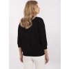 Černá dámská lehká mikina s potiskem (Velikost ONE SIZE)