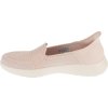 Světle béžové dámské nazouvací tenisky Skechers Slip-Ins On The Go Flex - Camellia