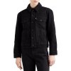 Černá dámská džínová bunda Levi's Trucker Jacket (Velikost L)