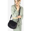 MARCO MAZZINI Černá kožená vintage crossbody