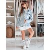 Dámská modrá oversize džínová bunda BLUEDIVA
