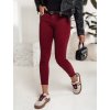 (Vel. 29) Vínové dámské skinny džíny BRITTNIX (Velikost 29)
