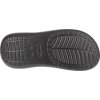 Černé stylové nazouváky na platformě Crocs Classic Crush Sandal