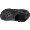 Černé nazouváky na platformě Crocs Classic Crush Clog