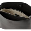 Černá dámská kožená shopper kabelka ELLISE (Velikost ONE SIZE)