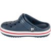Tmavě modré dětské nazouváky Crocs Bayaband Kids Clog
