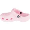 Světle růžové dětské nazouváky Crocs Classic Clog Kids