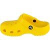 Žluté dětské nazouváky Crocs Classic Clog Kids