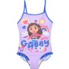 Fialovo-modré dívčí jednodílné plavky Gabby's Dollhouse