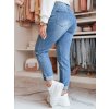 Modré dámské slim fit džíny SKINMONDO