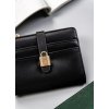4U Cavaldi Černá stylová střední peněženka M729 (Velikost ONE SIZE)