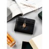 4U Cavaldi Černá stylová střední peněženka M729 (Velikost ONE SIZE)