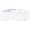 Modro-růžové dívčí svítící tenisky Skechers Seashell Magic - Mermaid Sea