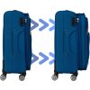 Peterson Modrý kabinový kufr